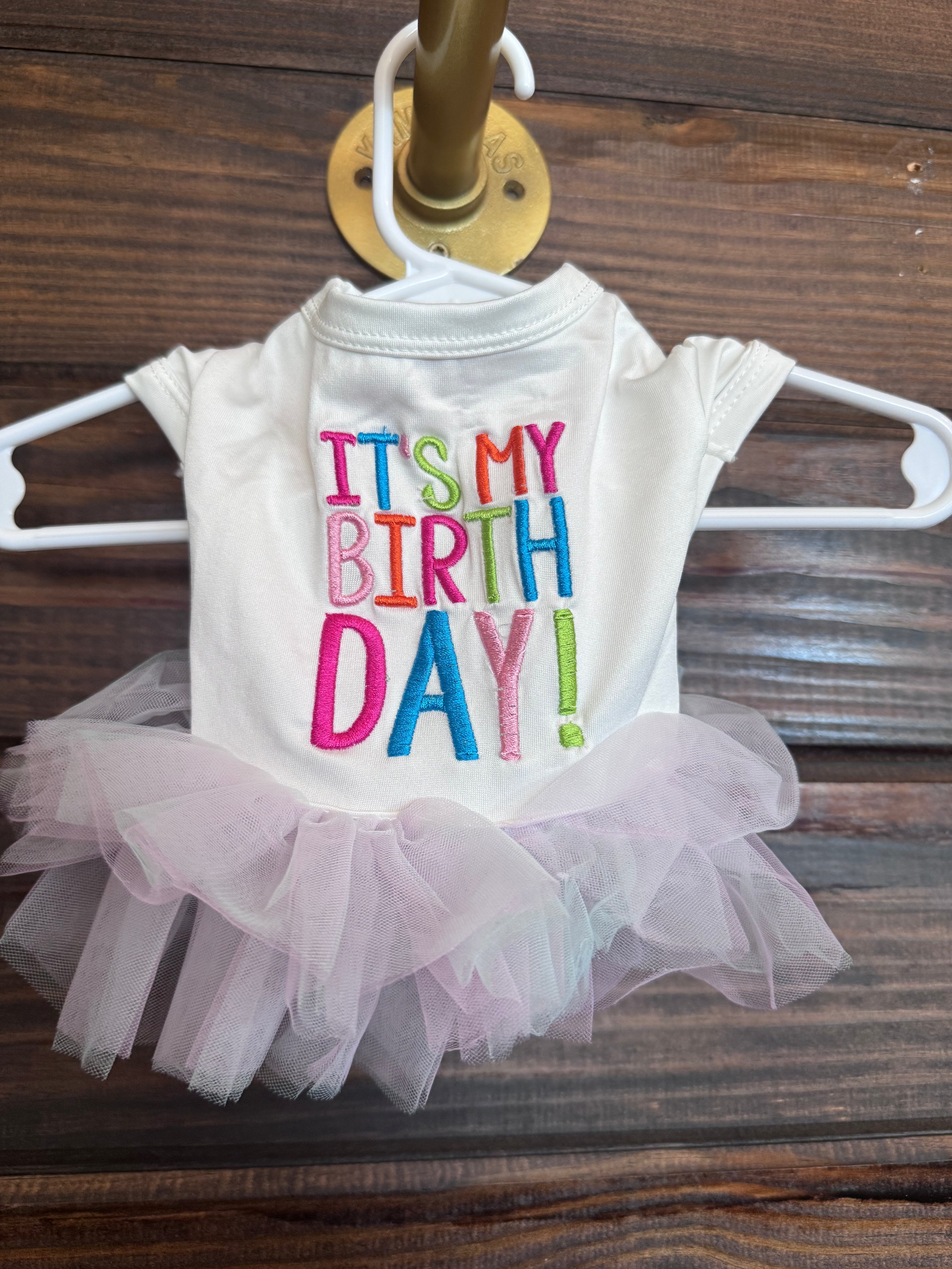 Happy Birthday Dog Dress