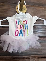 Happy Birthday Dog Dress