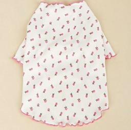 Pink Floral Dog Top