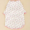 Pink Floral Dog Top