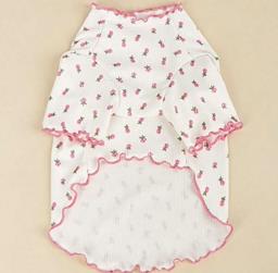 Pink Floral Dog Top